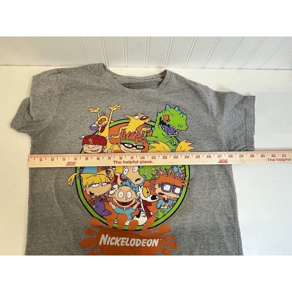 Nickelodeon Rugrats Graphic Adult T Shirt Size Medium Gray Short‎ Sleeve - Picture 6 of 8